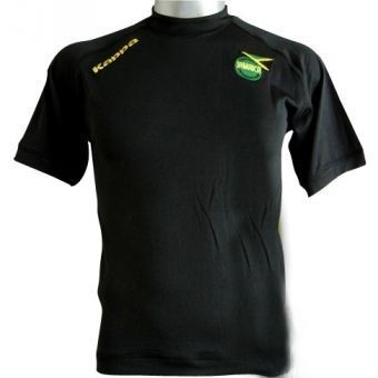 Jersey Jamaica Visita Kappa K030JA Temp 2013-Negro