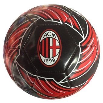 Balón Club A.C Milan de Fútbol-Multicololor