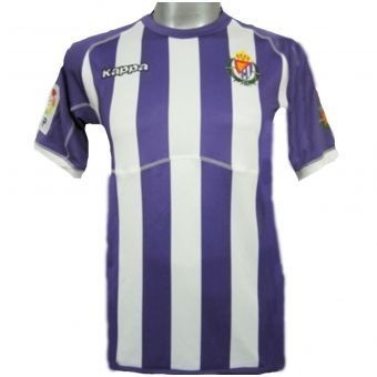 Jersey Valladolid K120RV Local Temp 2011-2012 Slim Fit Rayas