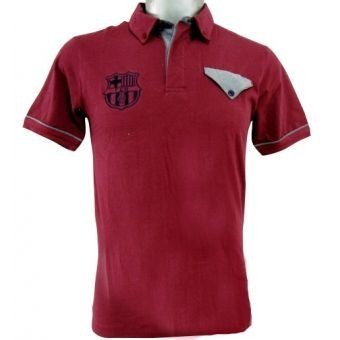 Playera Polo Barcelona FC MCB3058-Rojo