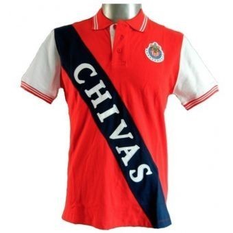 Playera Polo Chivas MCV3443 Roja