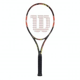 Raqueta Profesional Burn 100ULS Wilson WRT72561U2-Naranja con Negro