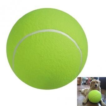 9.5-inch Giant Tennis Ball for Large Pet Toys  Outdoor  Sports  Beach