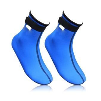 ELENXS Surf Grueso Snorkel Botas Profesional neopreno Playa Piscina Calcetines Buceo Deportes acuáticos Blue & S Azul