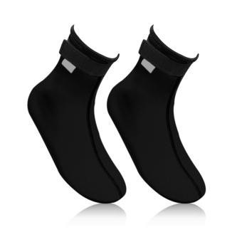 ELENXS Surf Grueso Snorkel Botas Profesional neopreno Playa Piscina Calcetines Buceo Deportes acuáticos Negro y Xs Negro