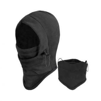 Bluelans 6 en 1 Thermal Fleece capilla del pasamontañas Policía de Swat Ski Bike viento Stopper Mascarilla