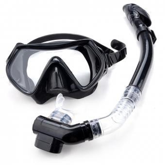 Buceo - Máscara de Buceo Snorkel Gafas Conjunto silicona Equipo Para Piscina azul