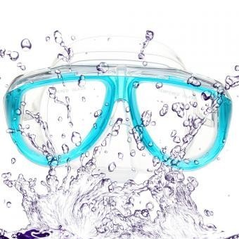 Lixada Gafas Máscara de Buceo Natación Esnórquel Vidrio Templado Adulto