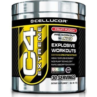 C4 EXTREME 30 servicios CELLUCOR Pre-Entrenamiento Oxi Nitrico