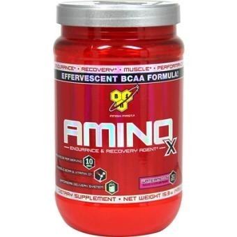 Aminoácidos Ramificados (BCAA) BSN Amino X 435 grs sabor Watermelon.