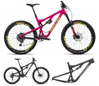 Bicicleta de Montaña Santa Cruz Bronson 2 Carbono 27.5 SAM 2016 Suspensión Evol