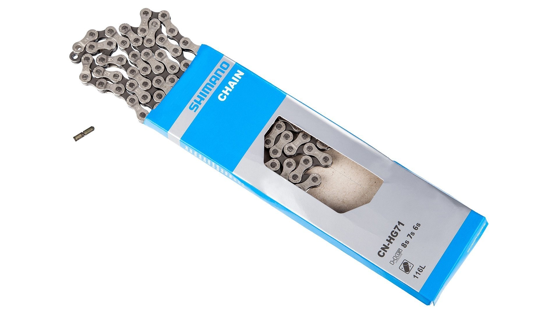 Cadena Shimano CN-HG71 Para 678 velocidades 116E Con Pin