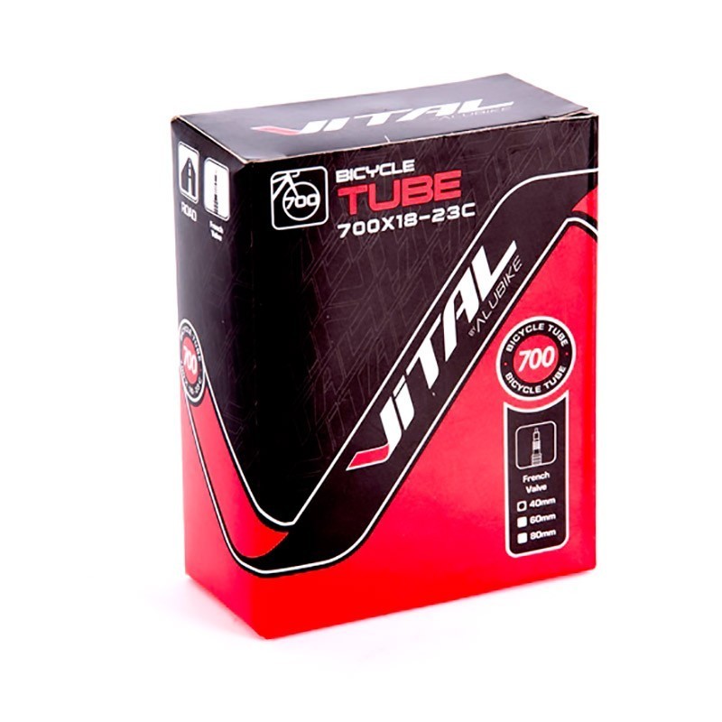 Cámara de aire Vital RUTA 700 x 18 - 23 clincher válvula francesa