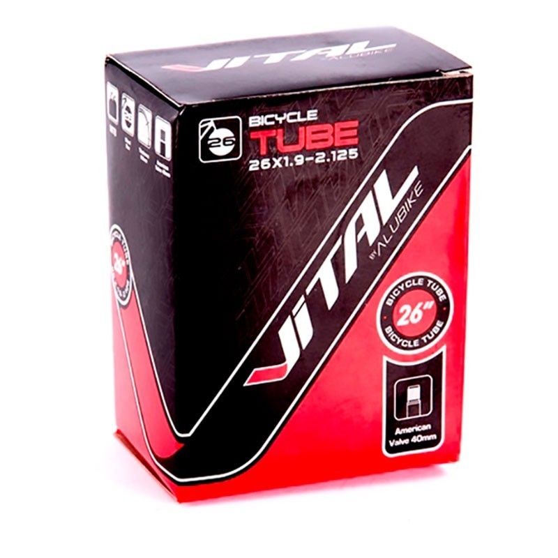 Cámara de aire Vital MTB 26 x 1.9 - 2.125 válvula americana