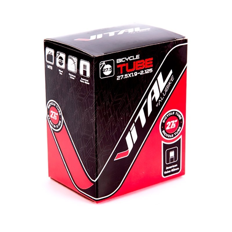 Cámara de aire Vital MTB 27.5 x 1.9 - 2.125 válvula americana