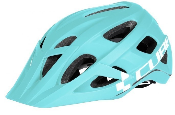 Casco Cube AM Race Azul Hielo