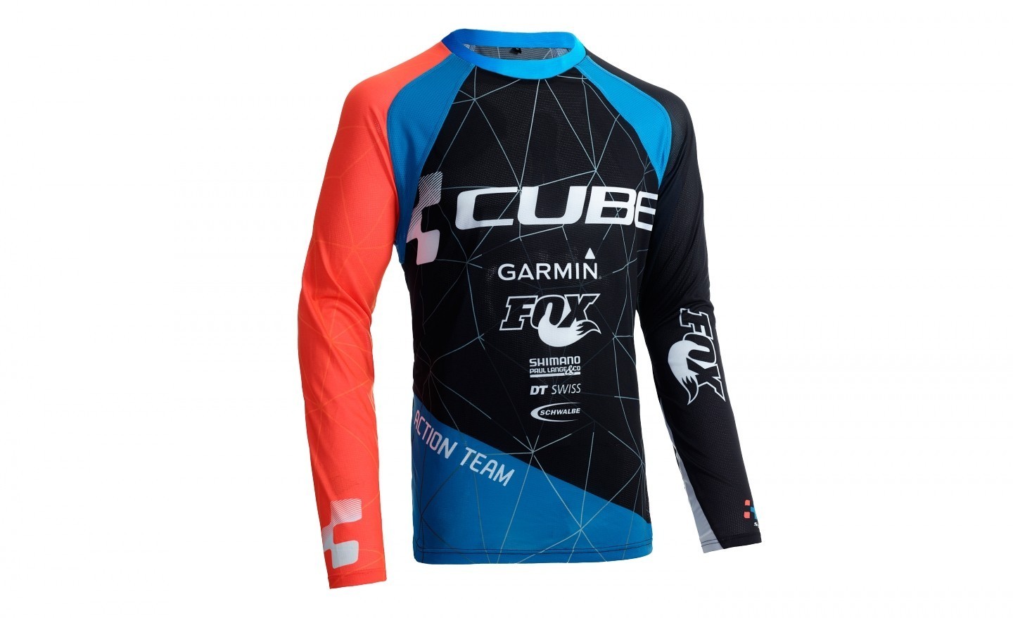 Jersey Cuello Redondo Cube Action Team L S Montaña