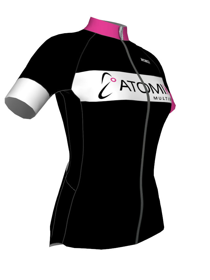 Jersey Para Ciclismo Pro 3 Team para Mujer