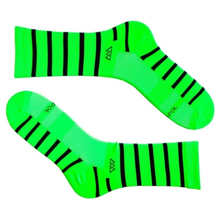 Calcetines Huizapol Ceiba Hombre Verde Limón