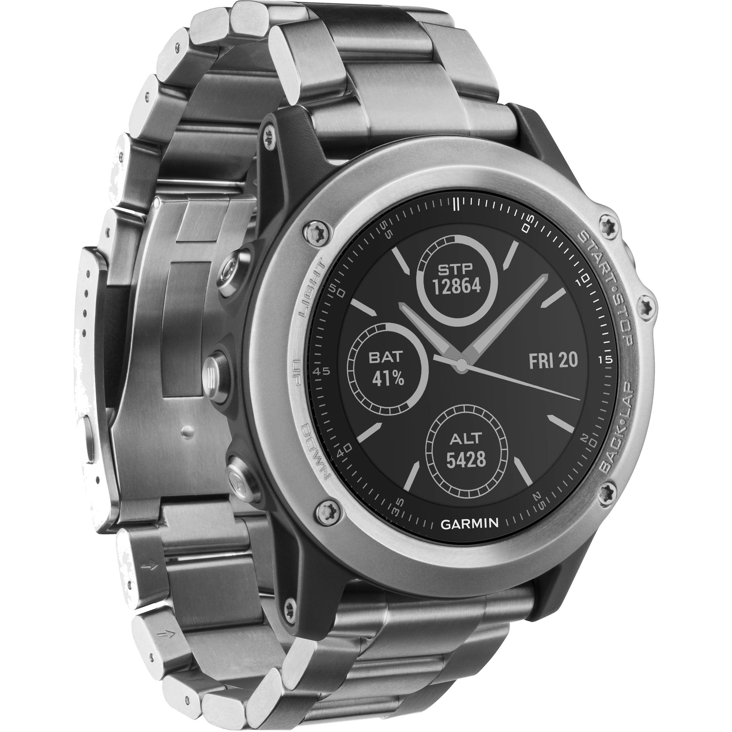 Reloj Multideporte Garmin Fenix 3 Zafiro Titanio II