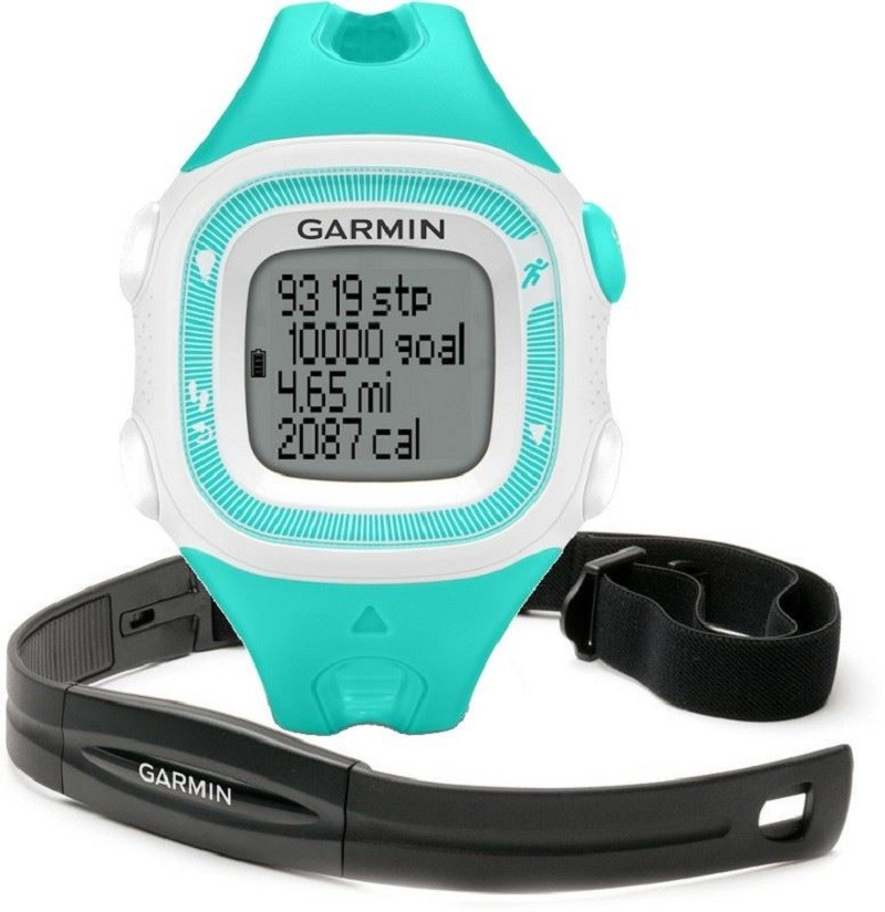 Reloj GPS Garmin Forerunner 15 HRM (con Banda) Turquesa T