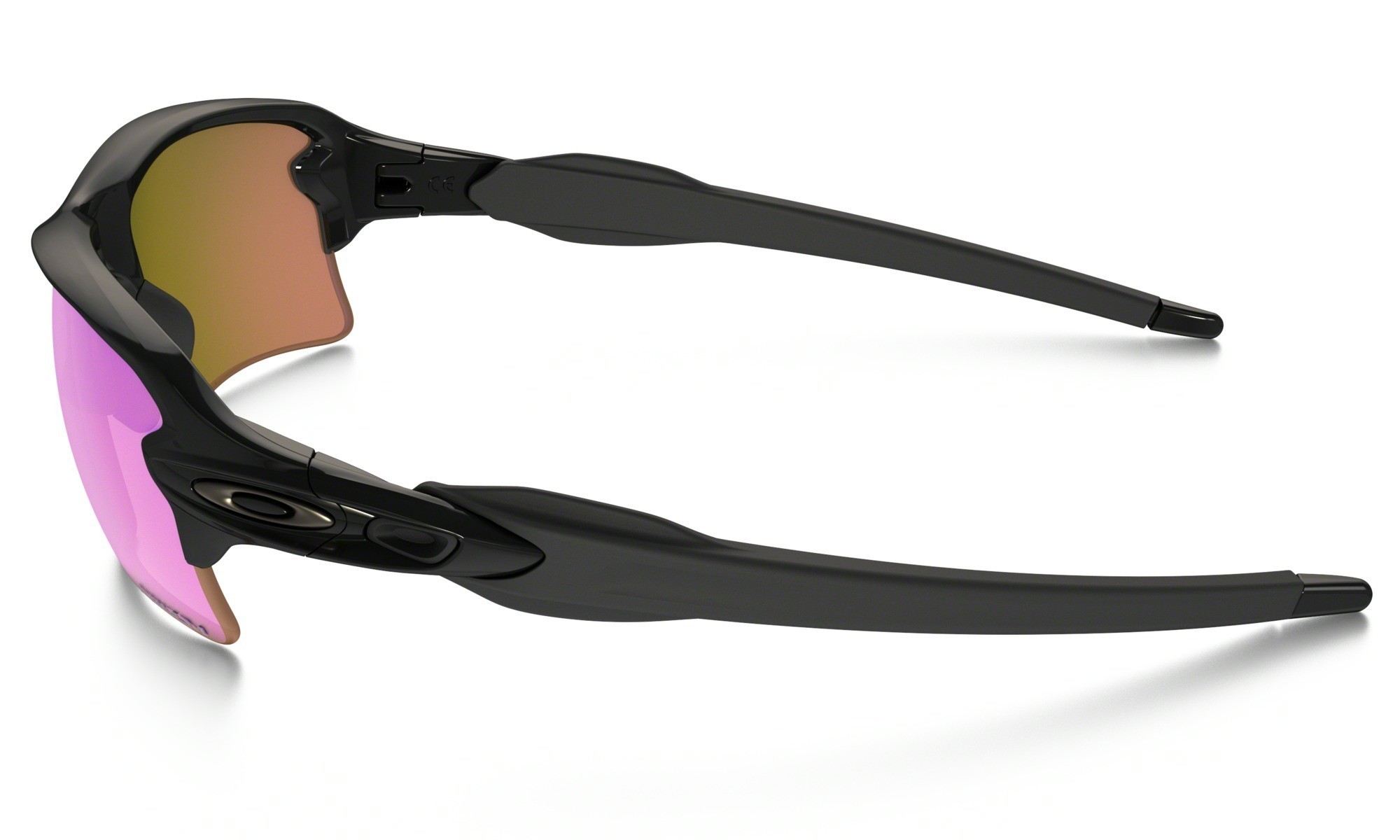 Lentes de sol Oakley Flak 2.0 XL Negro Brillante Con Lente Prizm Trail