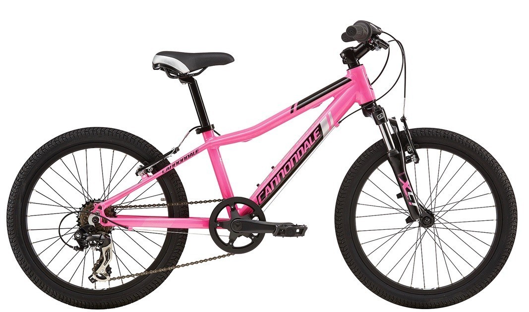 Bicicleta de Montaña 20 Cannondale Trail 6SP Roja para niño
