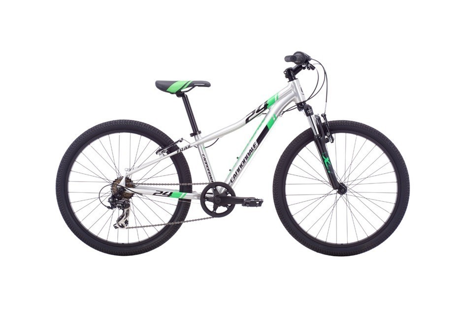 Bicicleta de Montaña 24 Cannondale Trail 7SP Plata para niño 2017