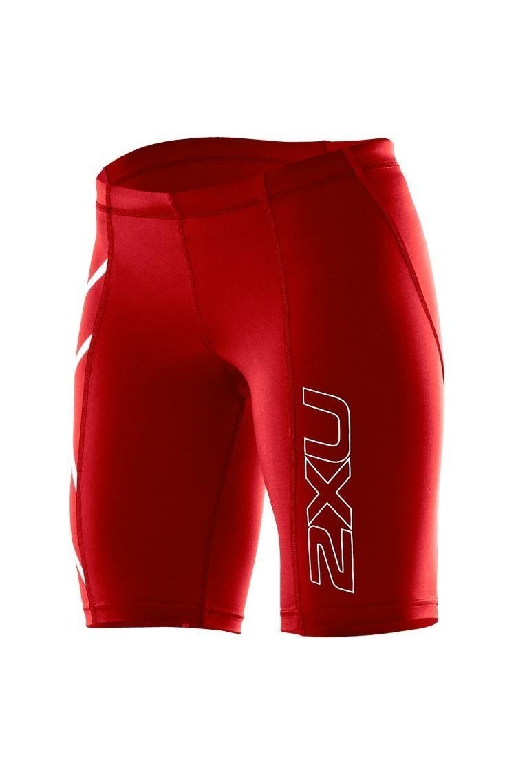 Short de Compresión 2XU Rojo (dama)