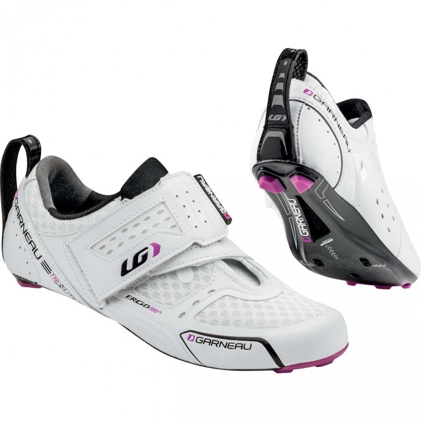 Zapatos de Triatlón Louis Garneau X-Lite Blancos para Mujer