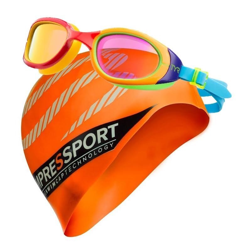 Paquete Tri Goggles y Gorra de Natación