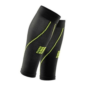 Pantorrilleras CEP Progressive y Compression 2.0 Hombre Negro y Verde
